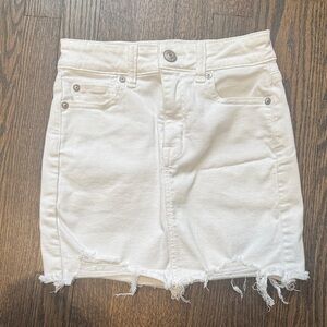 American Eagle Outfitters White Mini Skirt